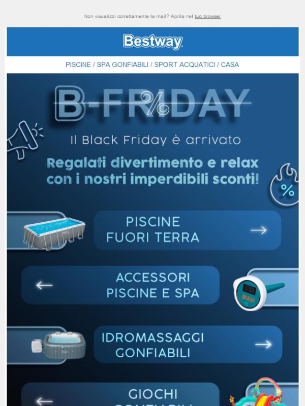 Black Friday: sconti irresistibili ✨