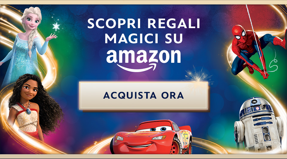 SCOPRI REGALI MAGICI SU AMAZON - ACQUISTA ORA