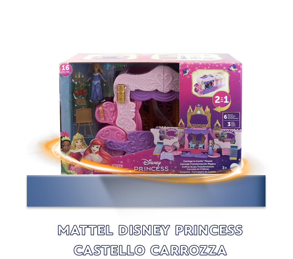 Mattel Disney Princess Castello Carrozza