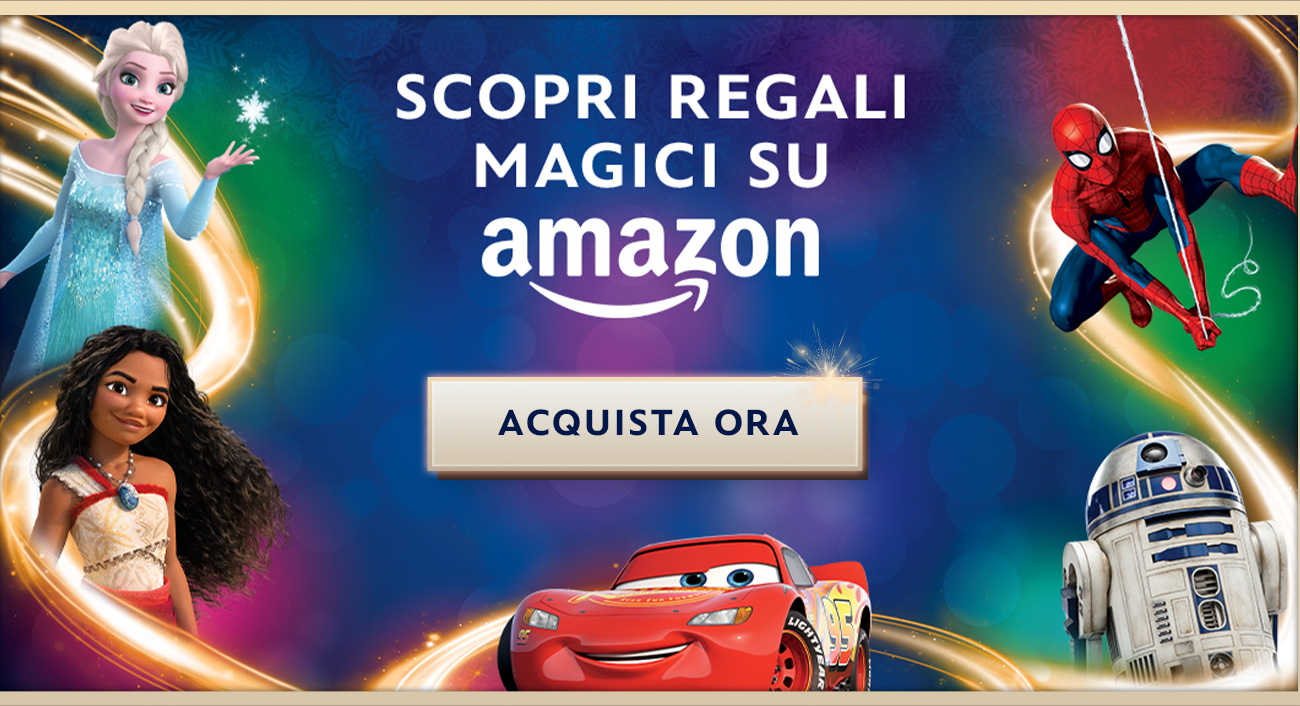 SCOPRI REGALI MAGICI SU AMAZON - ACQUISTA ORA
