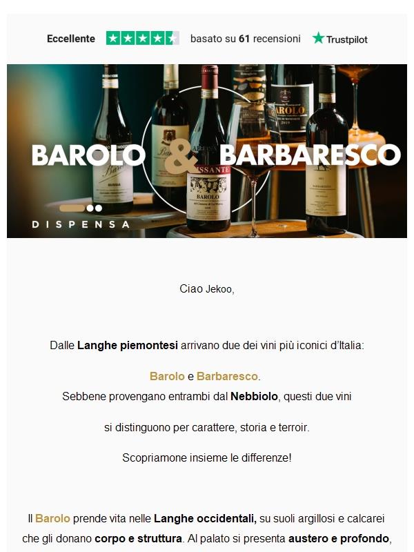 Barolo e Barbaresco: due denominazioni, lo stesso vitigno.