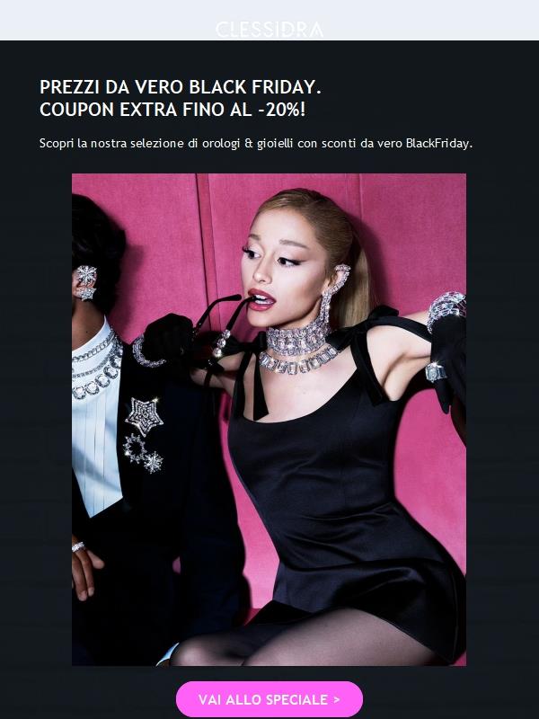 Il vero BlackFriday è ORA! 💣