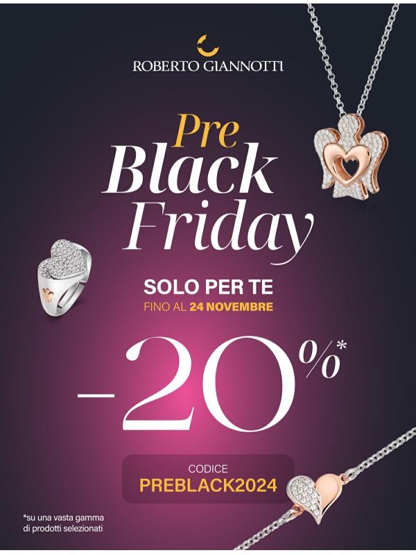 🖤 Gioca d'anticipo! Il Black Friday per te inizia ora! 😇