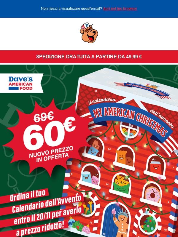 La promo scade domani: ordina il Calendario dell'Avvento 🎄