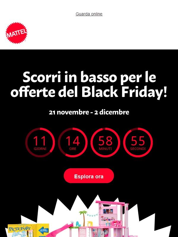 Portati avanti con i regali in questo Black Friday 🎁