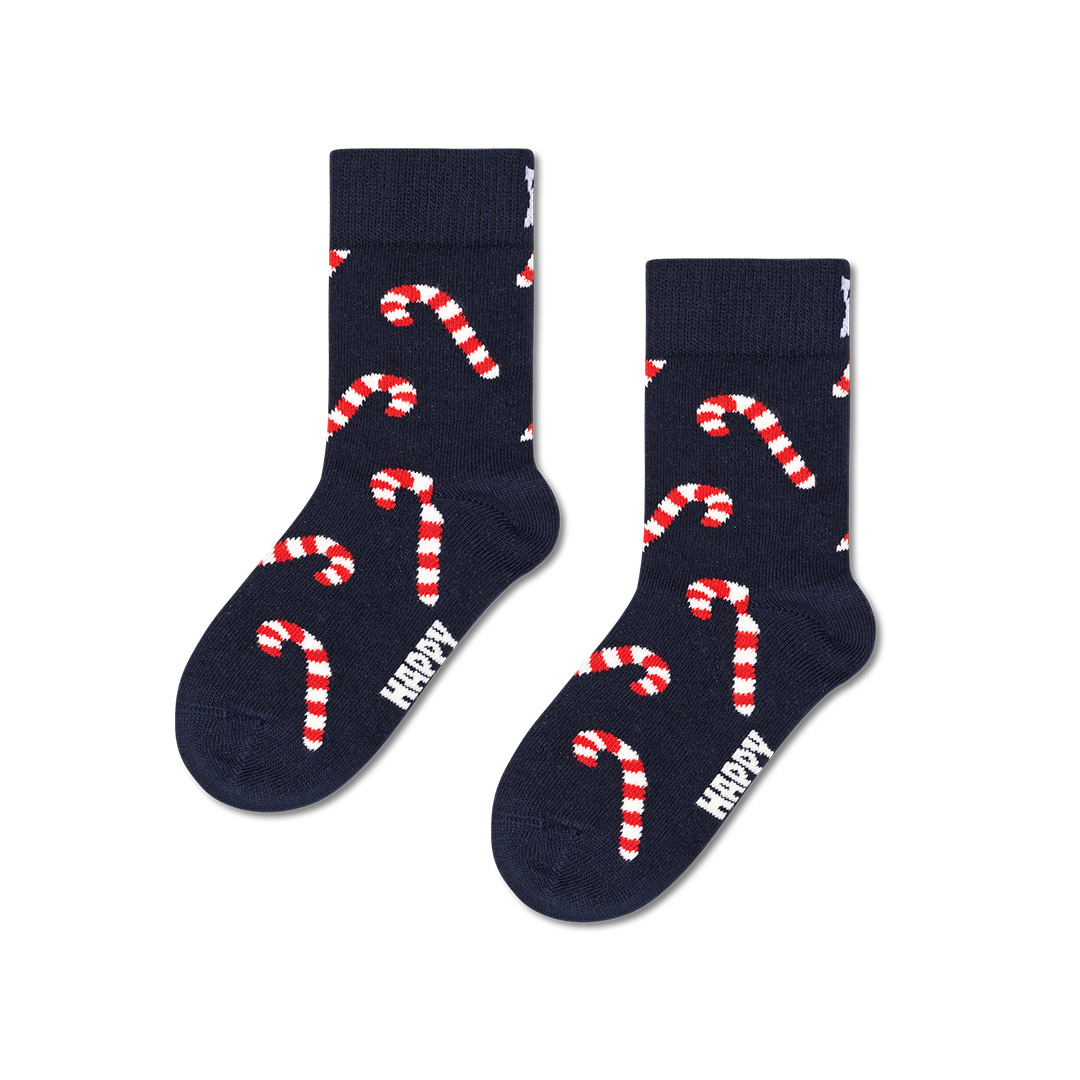 Kids Candy Cane Sock