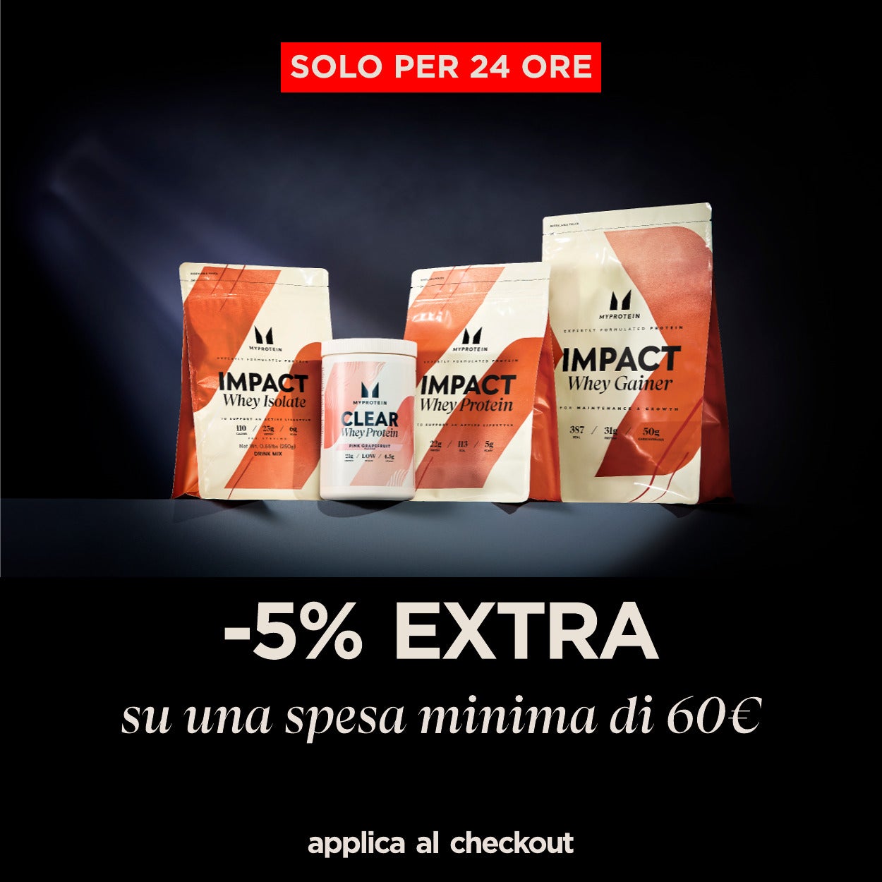 5% EXTRA su 60€