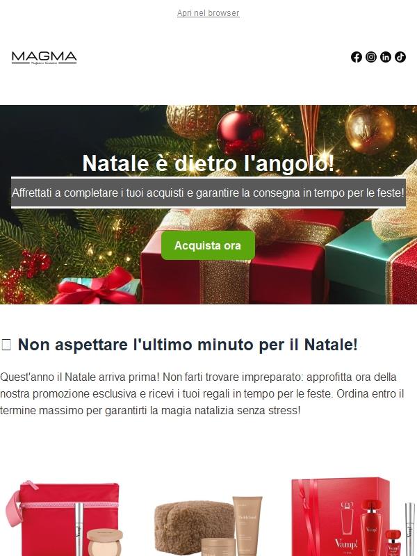 Scopri l'offerta di Natale che ti sorprenderà!