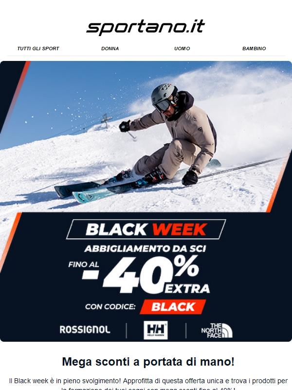 La settimana più calda dell'anno! Non perdetevi il Black Week 🔥
