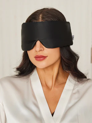 Image of Elegante maschera per gli occhi per il sonno in seta monopezzo