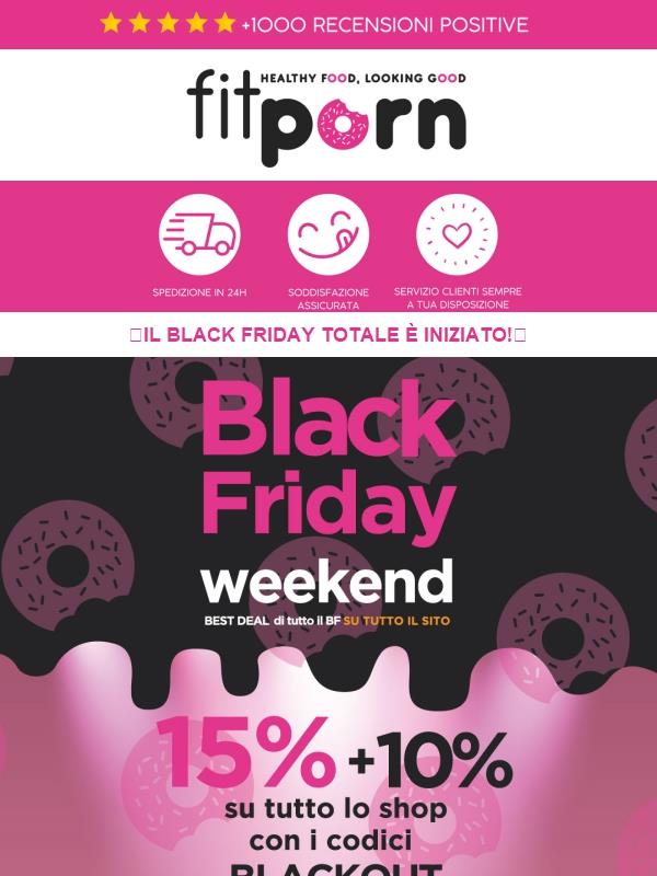 🖤Black friday totale: ora o mai più!