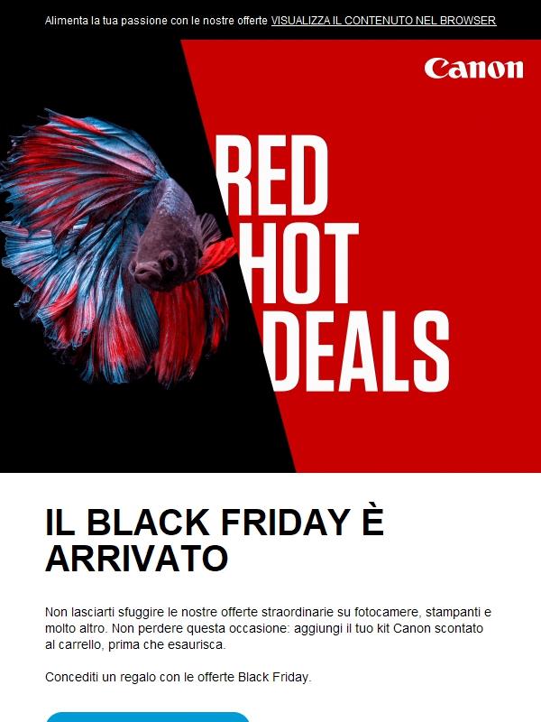 📸 📹 🖨️ Il Black Friday inizia OGGI!