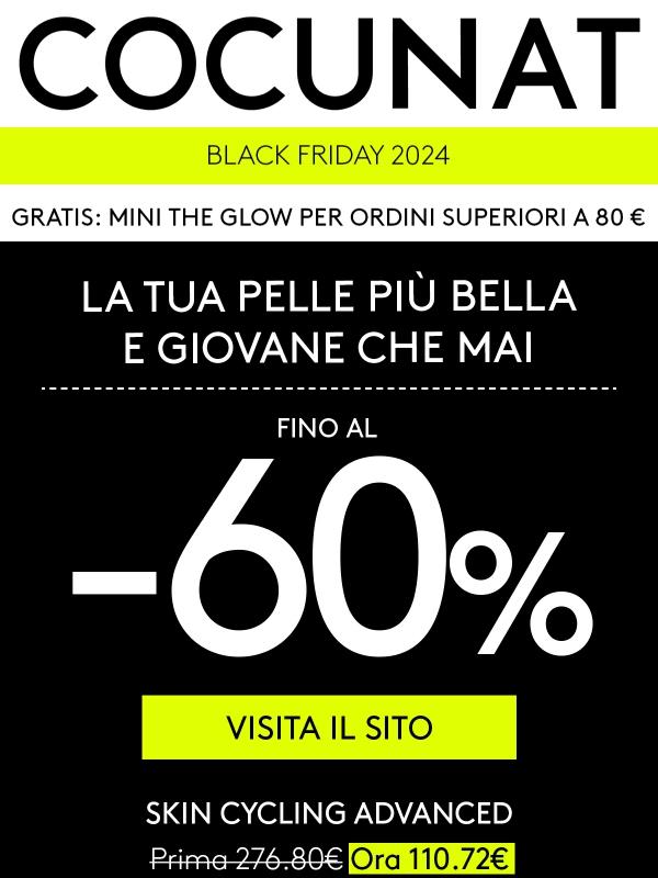 Pelle giovane e bella risparmiando il 60%