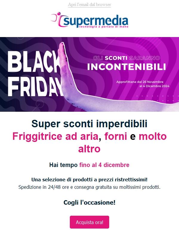 Black... Friday o Fryday? 🤔