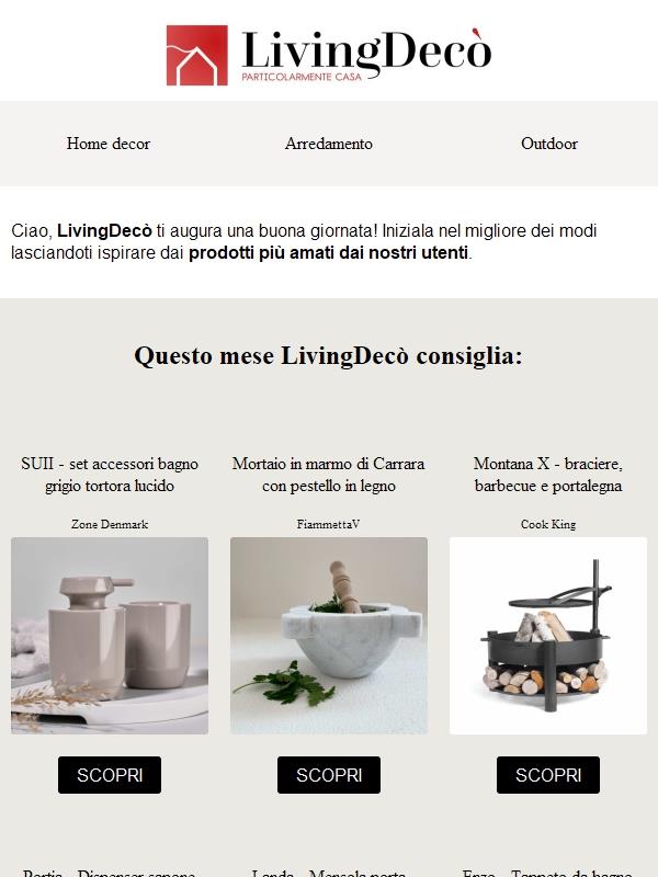 I consigli del mese di LivingDecò