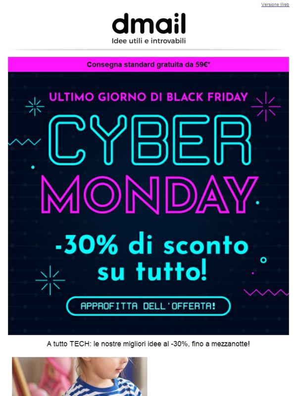 📱Cyber Monday: sconti Hi-Tech!