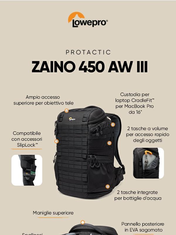 Scopri la nuova collezione Lowepro ProTactic III!