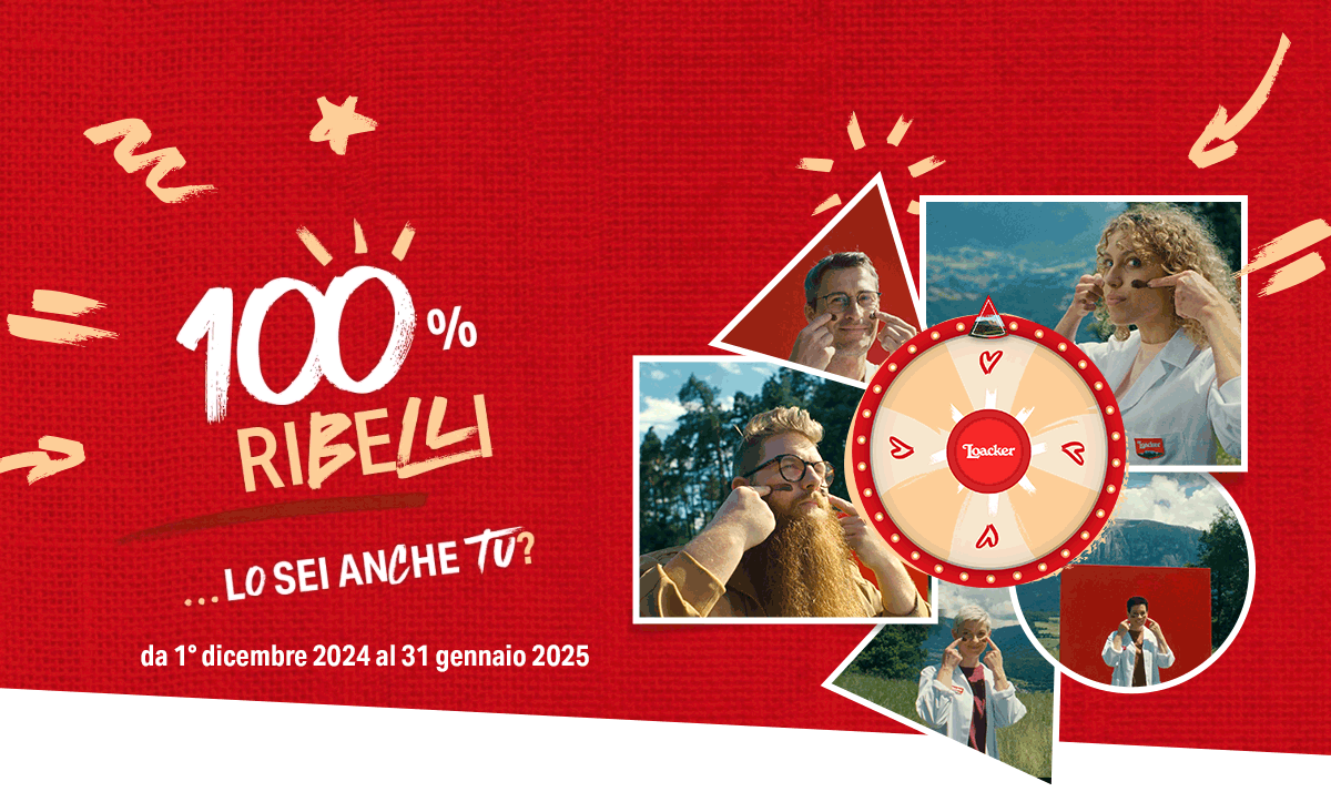 Concorso Loacker 100% ribelli