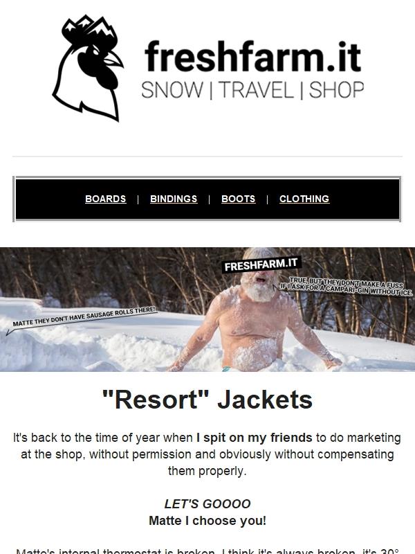 Right snow clothing? Look here ❄️