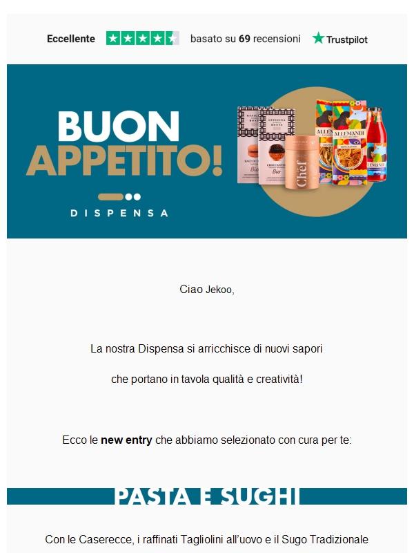 Pasta, sughi, risotti e tanto altro: scopri le novità!