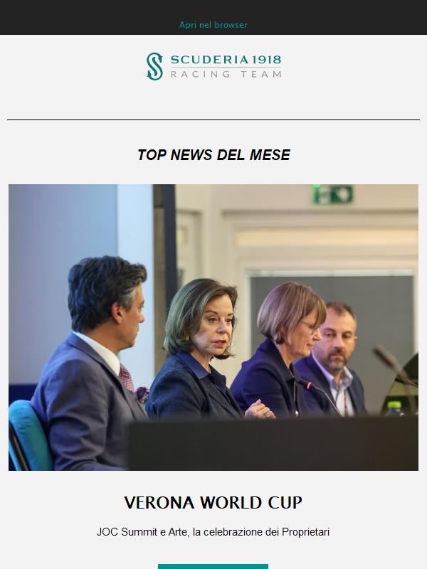 Verona World Cup: JOC Summit e Arte