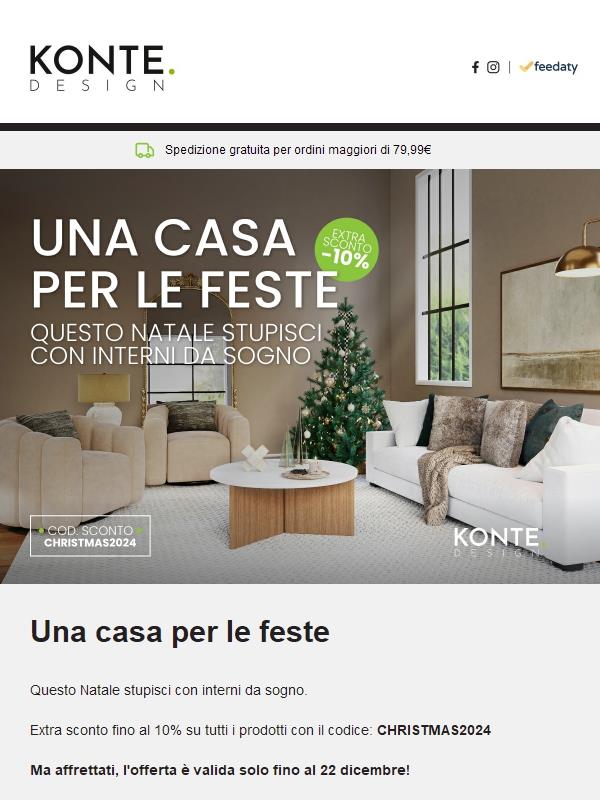 Una casa per le feste. Questo Natale stupisci con interni da sogno!