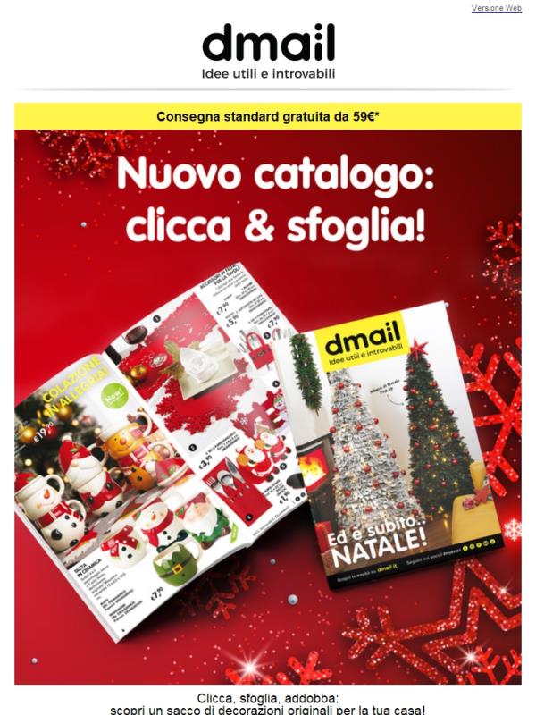 🎄Nuovo catalogo Dmail: adesso è Natale!