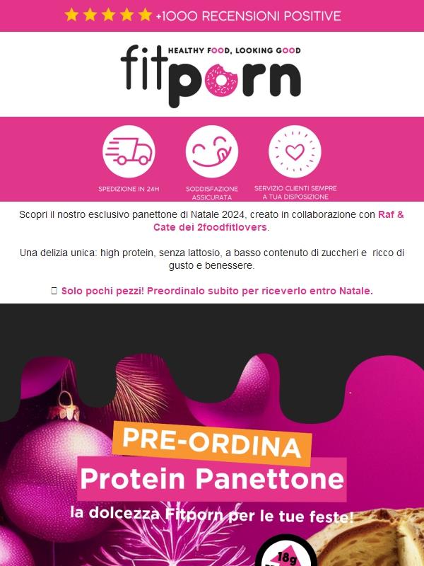 🎅Protein Panettone: pezzi limitati🎄