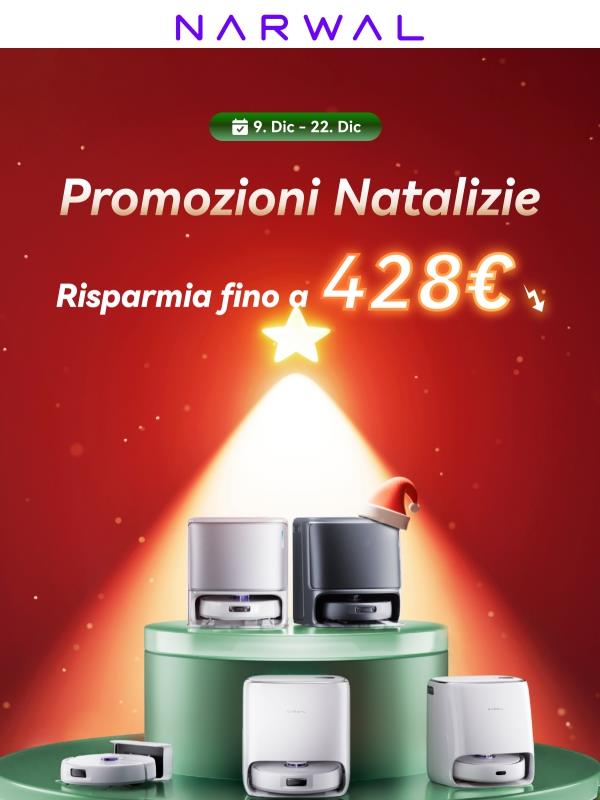 🎅Le Offerte Natalizie Sono Arrivate! Risparmia Fino a 428€!