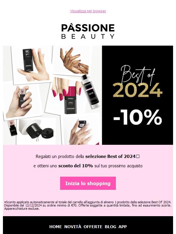 BEST OF 2024 ✨ Scopri i prodotti più amati dell'anno