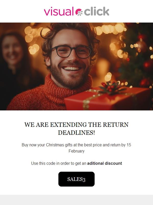 Visual-Click: Give the gift of glasses this Christmas! Up to 65% off ...