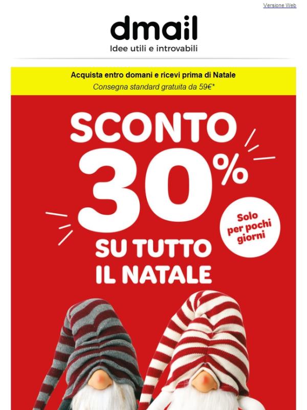 🎅Natale: addobbi al -30%