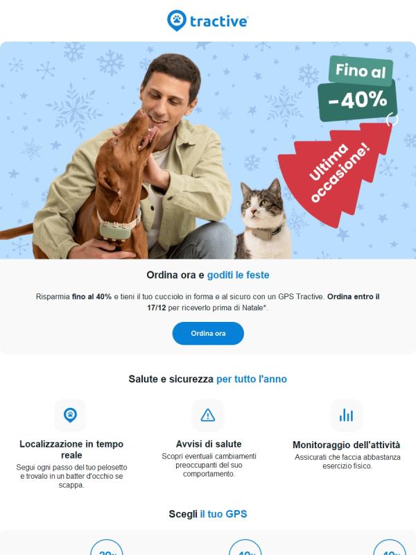 Ancora 2 giorni per ordinare un GPS 🎄