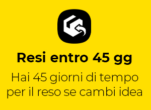 Resi entro 45 gg per cambio idea