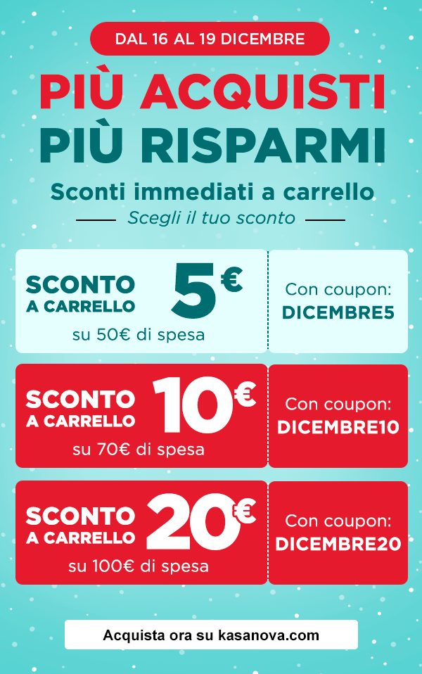 Più acquisti più risparmi