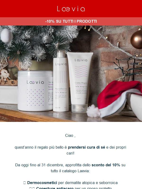 -10% su tutti i prodotti 🎅 Il Natale è già qui!