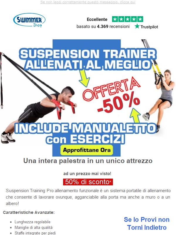 💪 Per chi Ama Allenarsi Sempre e Ovunque ❗ il Suspension Trainer è quello che serve.