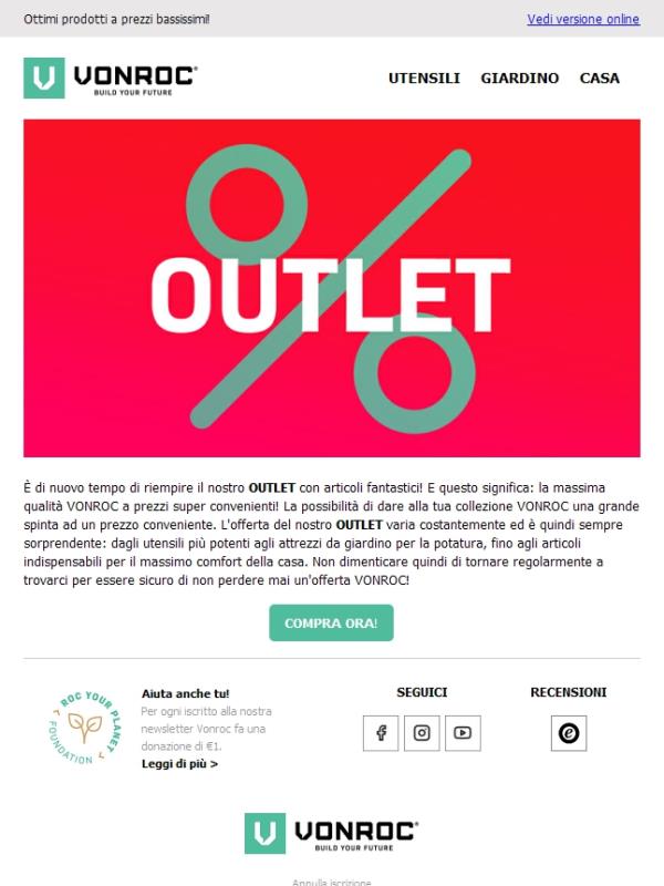 Nuove offerte nell'OUTLET! 🔥