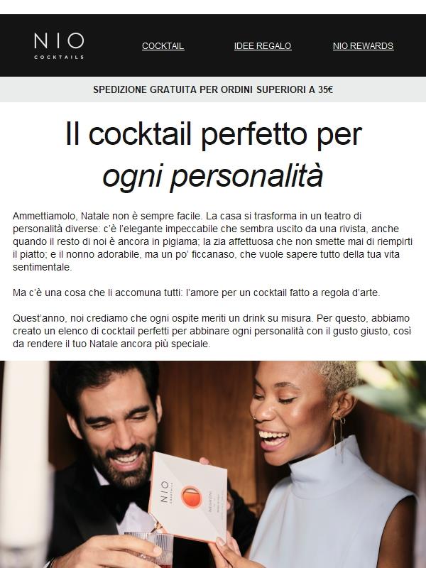 Trova il drink perfetto per chi ami, Jekoo.