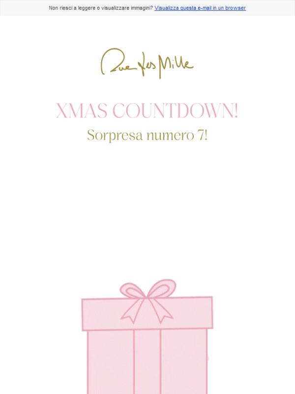 XMAS COUNTDOWN! Sorpresa numero 7!