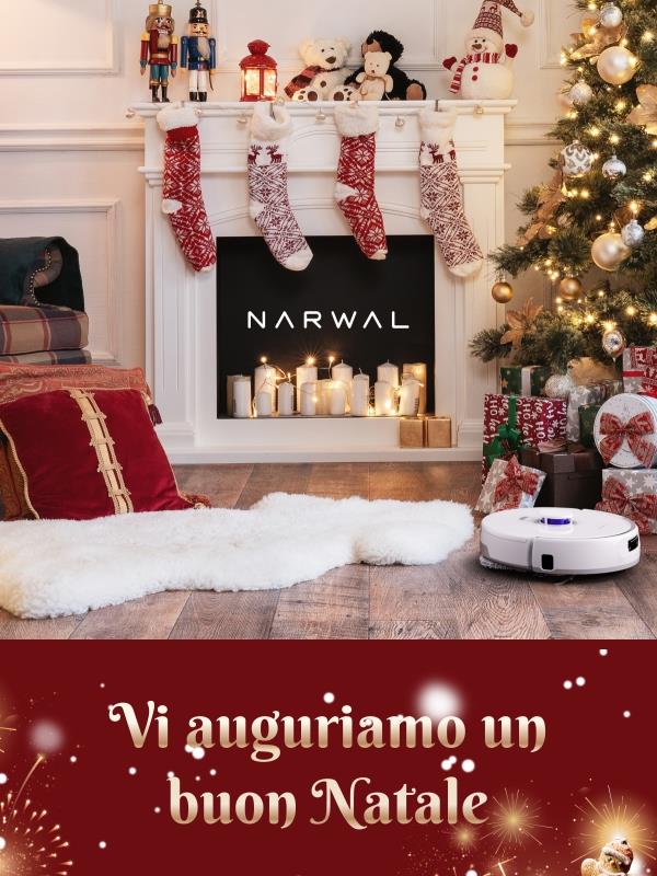 🎄 Buon Natale dalla Famiglia Narwal!