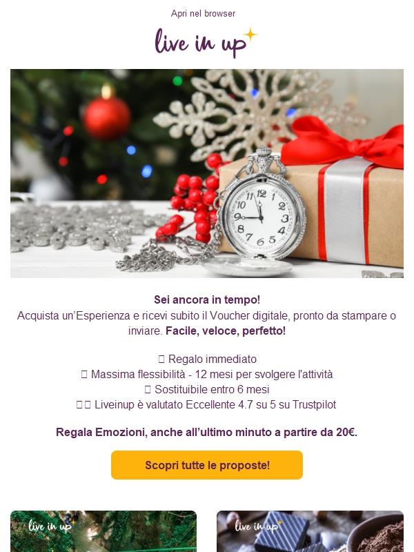 Regali Last Minute? Sei ancora in tempo! ⏳