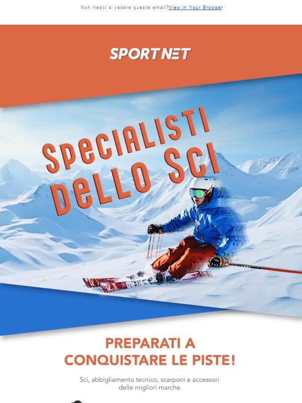 Pistaaa! Pronti a sciare con i migliori brand?