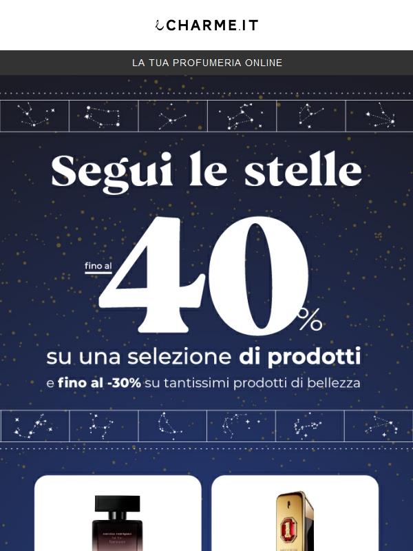 Scopri le offerte stellari su una selezione di prodotti.