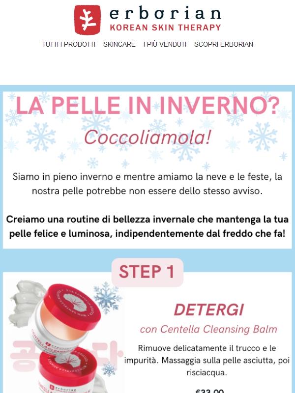 Scopri i must-have invernali per la tua pelle❄️