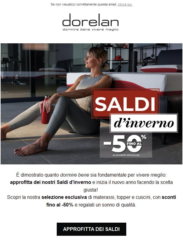 Sono iniziati i Saldi d'Inverno