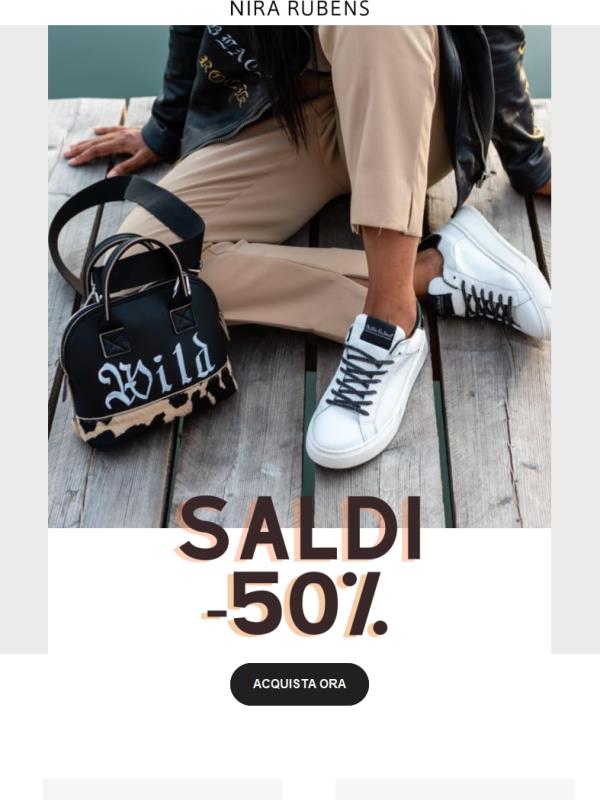 ⭐Iniziano i saldi: -50% su tutto