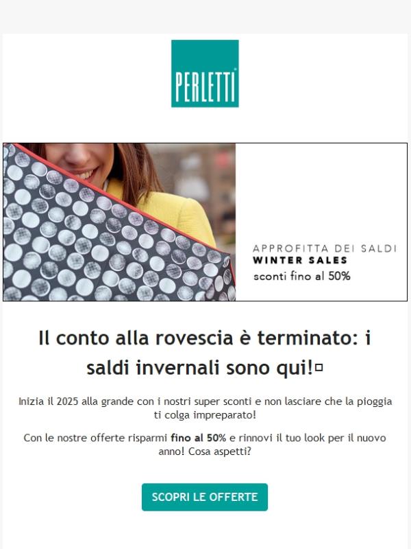 Tempo di Saldi! Scopri subito i nostri Winter Sales ❄️🧨