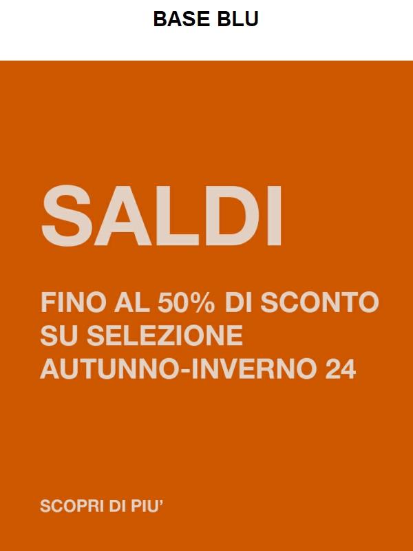 I SALDI INIZIANO ORA 🔥