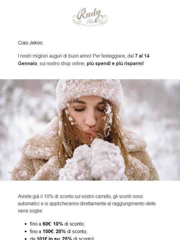 Inizia l'anno con un carico di bellezza e risparmio! - Rudy Profumi